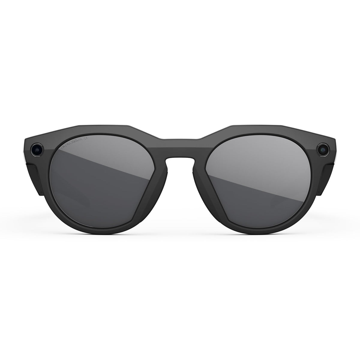Oakley | Meta HSTN - with Meta AI, Audio, Photo, Video Compatibility - Warm Grey, Prizm™ Ruby - Oakley