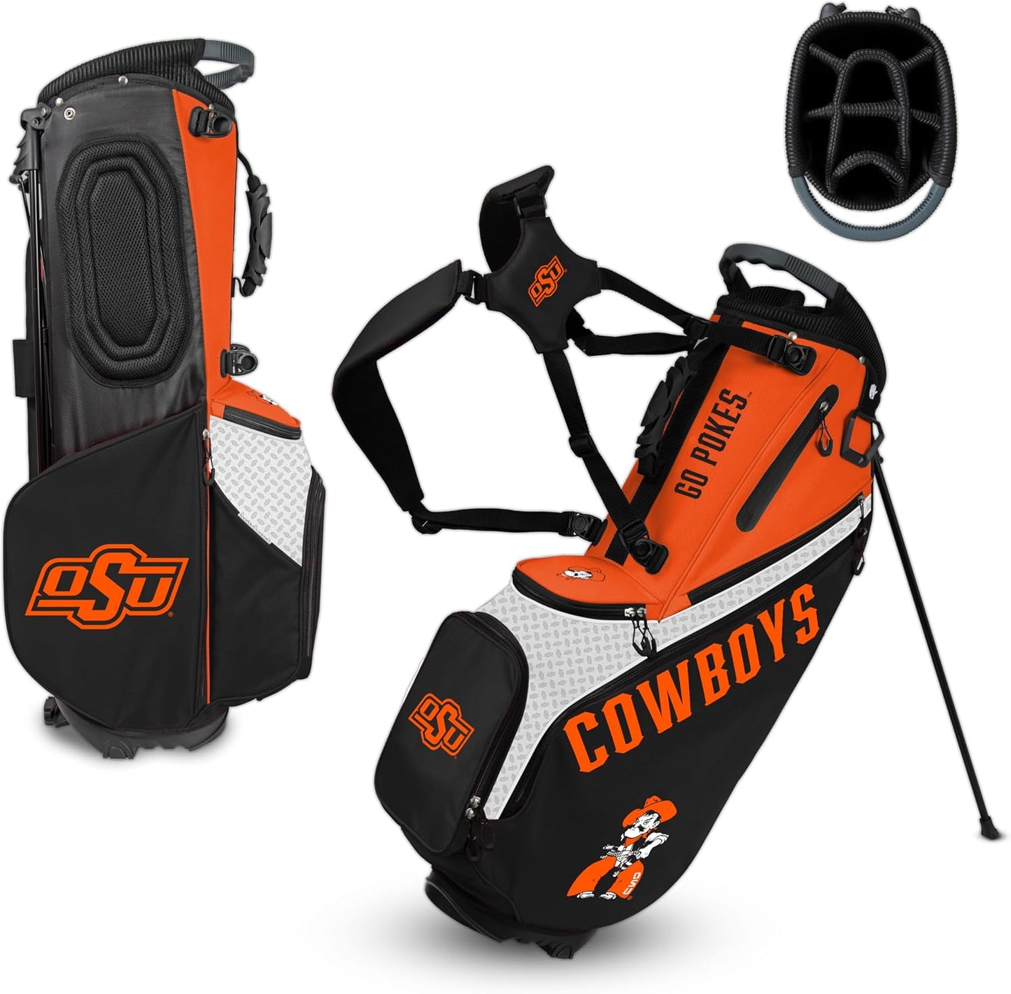 Oklahoma State Back Nine Stand Bag NCAA |Team Effort - Team Effort
