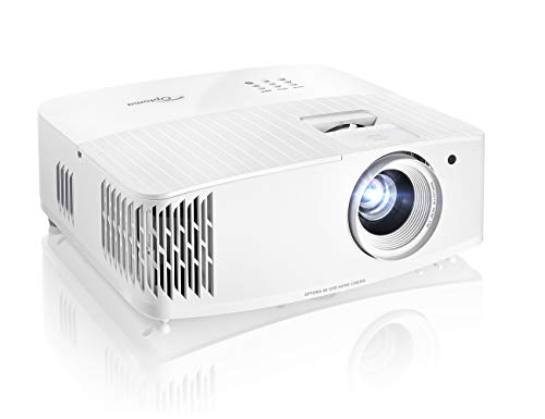 Optoma UHZ35 Projector - 4K UHD Laser Projector for Home Theater and Gaming - UHD35 (Lamp, Standard Throw) -