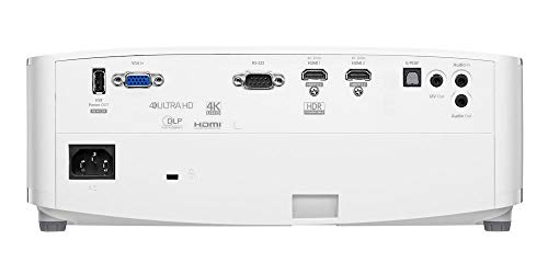 Optoma UHZ35 Projector - 4K UHD Laser Projector for Home Theater and Gaming - UHD35STx (Latest, Lamp, Short Throw) -