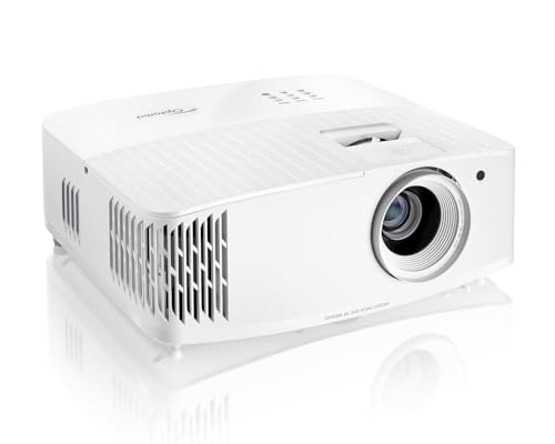 Optoma UHZ35 Projector - 4K UHD Laser Projector for Home Theater and Gaming - UHD35x (Latest, Lamp, Standard Throw) -
