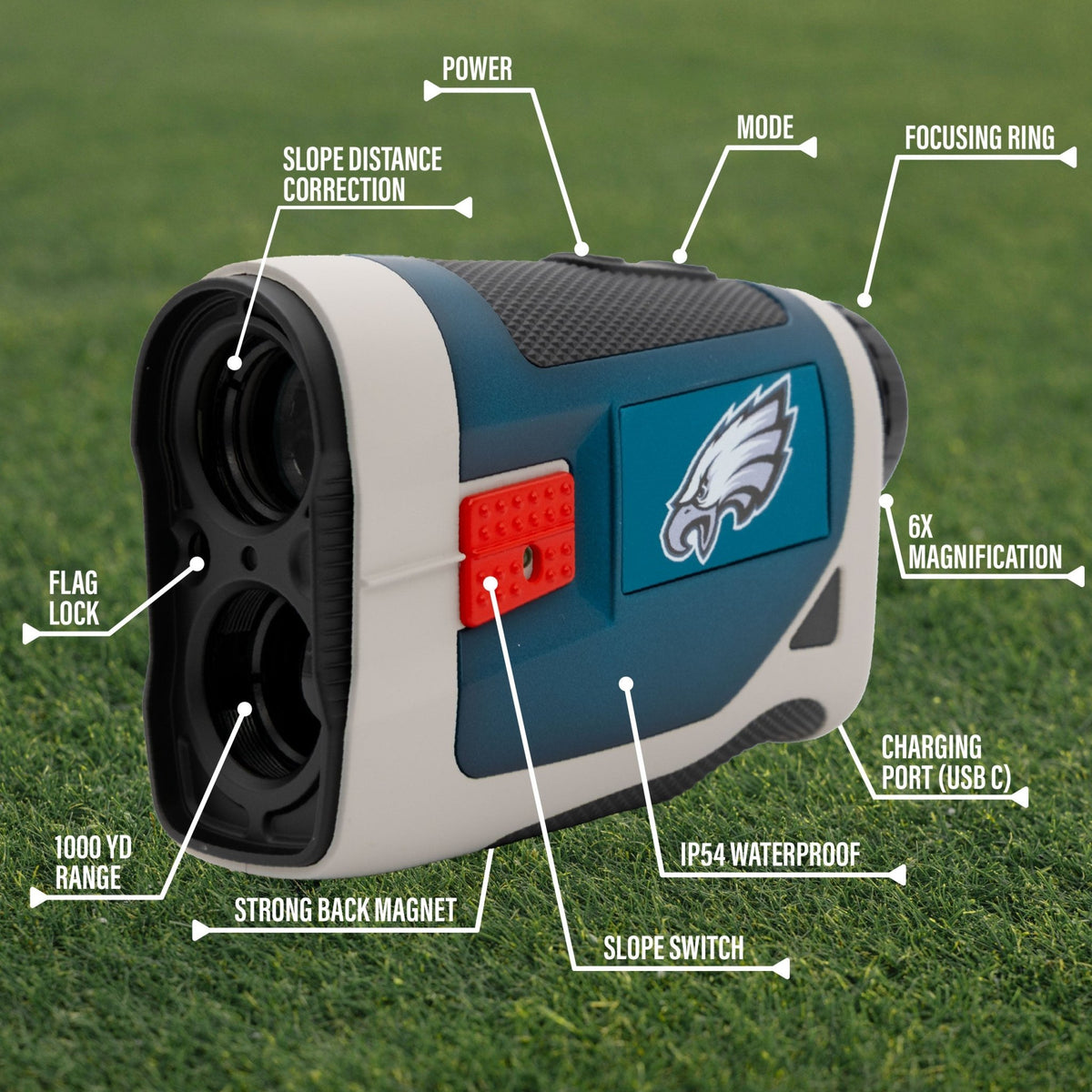 Philadelphia Eagles Rangefinder | Team Golf - Team Golf USA