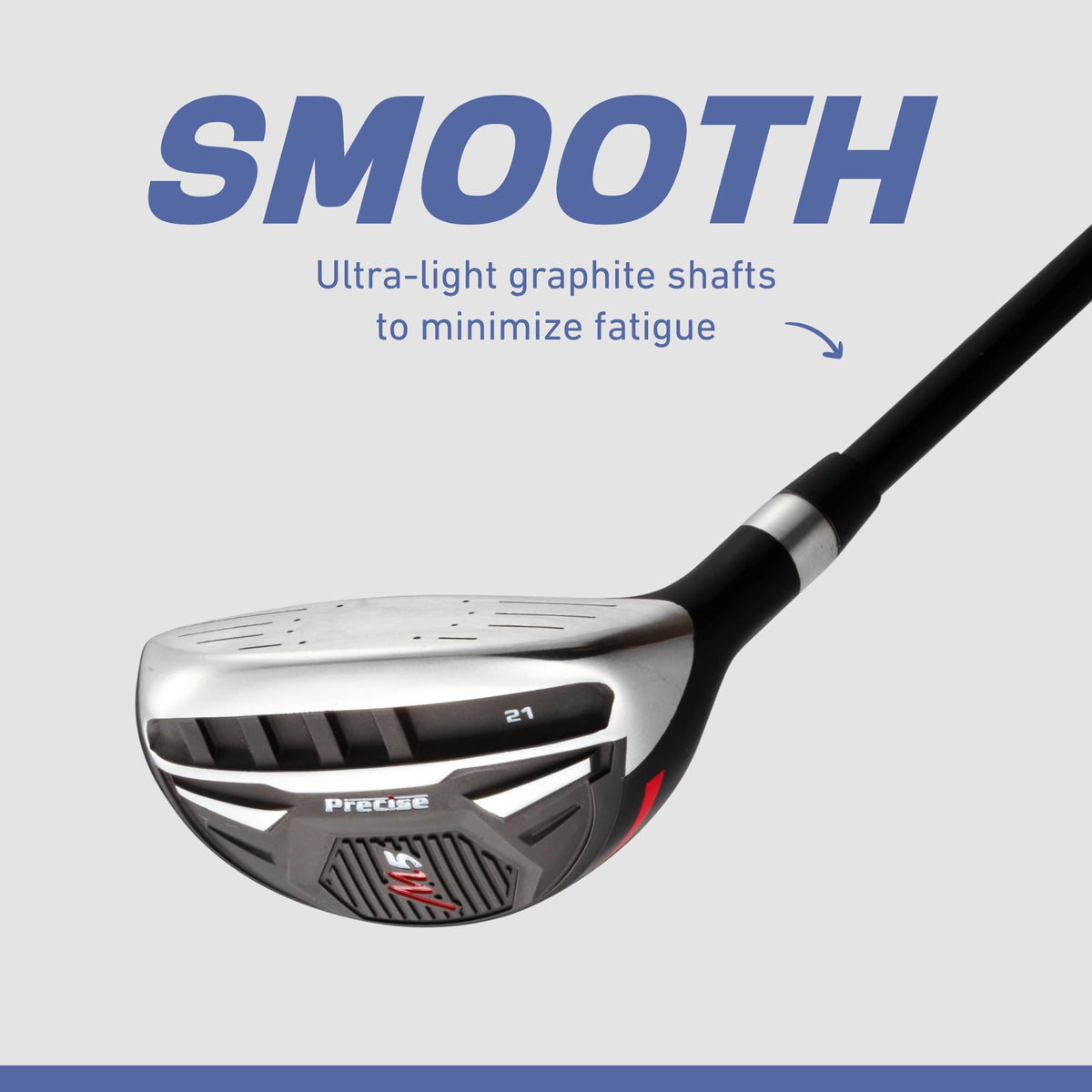 Precise M5 Men's Complete Golf Clubs Package Set - Precise