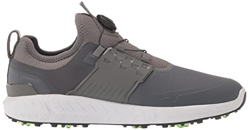 Puma Golf Men's Ignite Articulate Golf Shoe - 7.5 - High Rise - puma Silver - navy Blazer