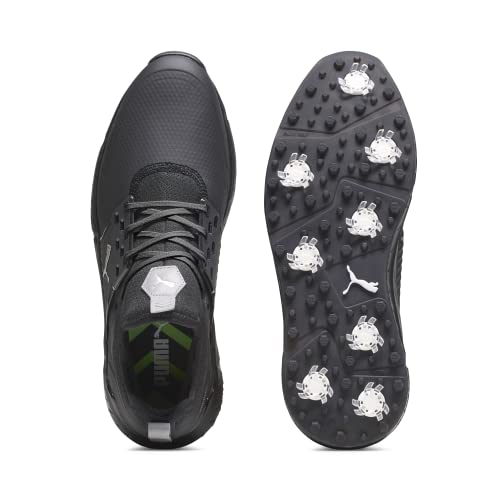 Puma Golf Men's Ignite Articulate Golf Shoe - 7.5 - High Rise - puma Silver - navy Blazer