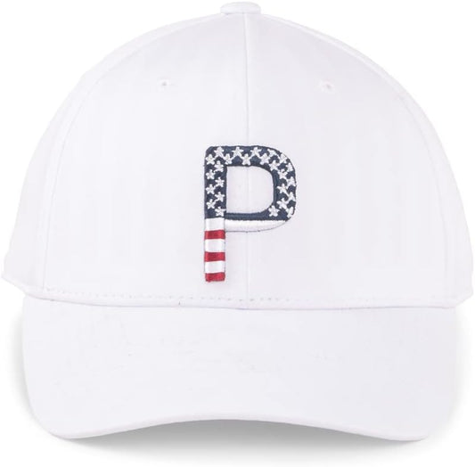 Puma Golf Women's Pars and Stripes Classic Adj Hat -