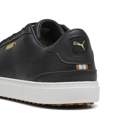 PUMA Men's Classic G Golf Shoes - 8.5 - Warm White - deep Navy