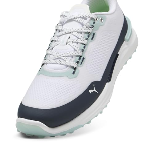 PUMA Men's Ignite Elevate X Golf Shoes - 7.5 - White/Black