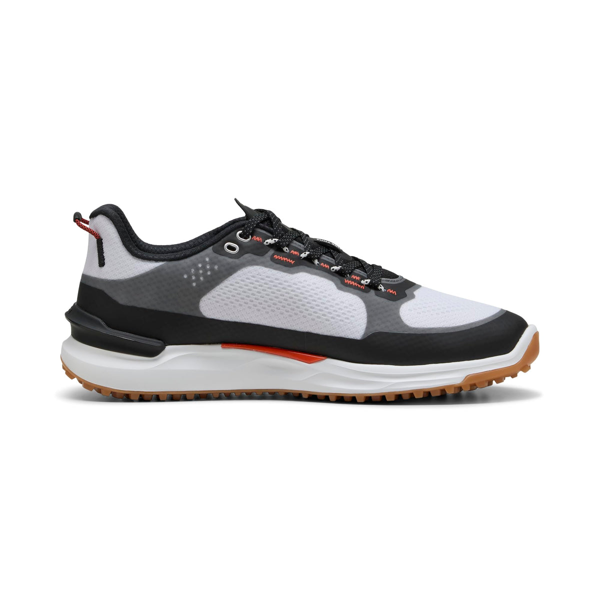 PUMA Men's Ignite Elevate X Golf Shoes - 7.5 - White/Black
