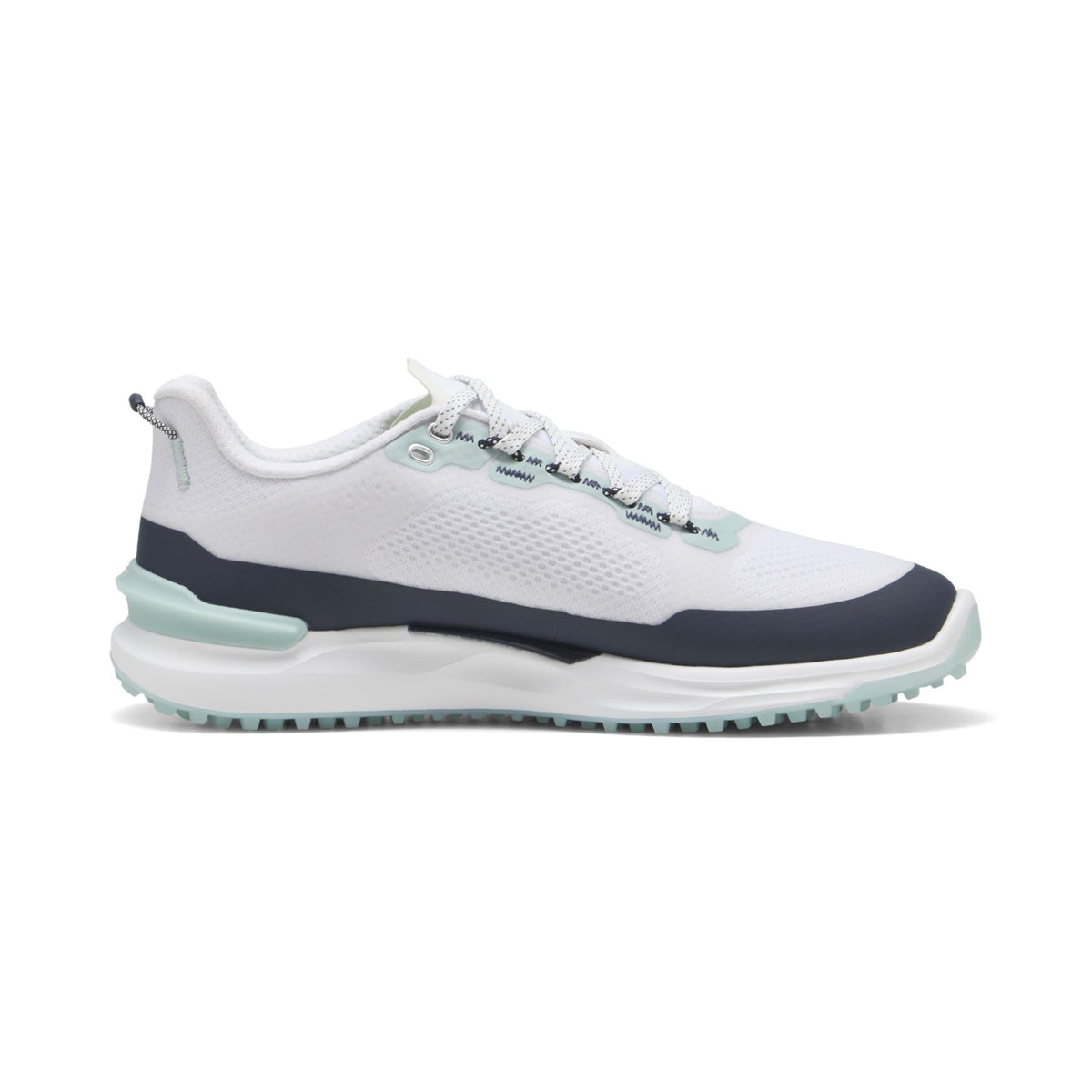 PUMA Men's Ignite Elevate X Golf Shoes - 7.5 - White/Black