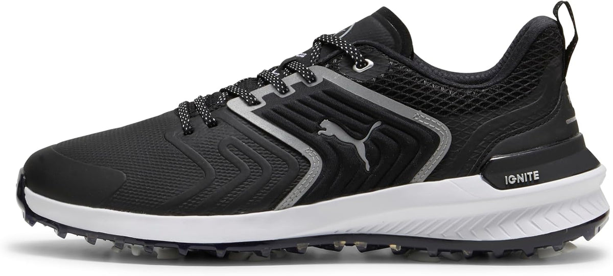 PUMA Men's Ignite Innovate Golf Shoes - Puma White - cool Light Gray - 9.5