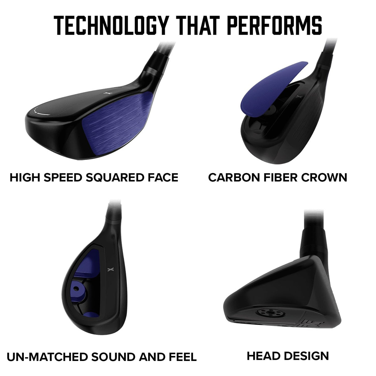 PXG 0311 BLACK OPS HYBRIDS - 25 Degrees - GEN4 X RH
