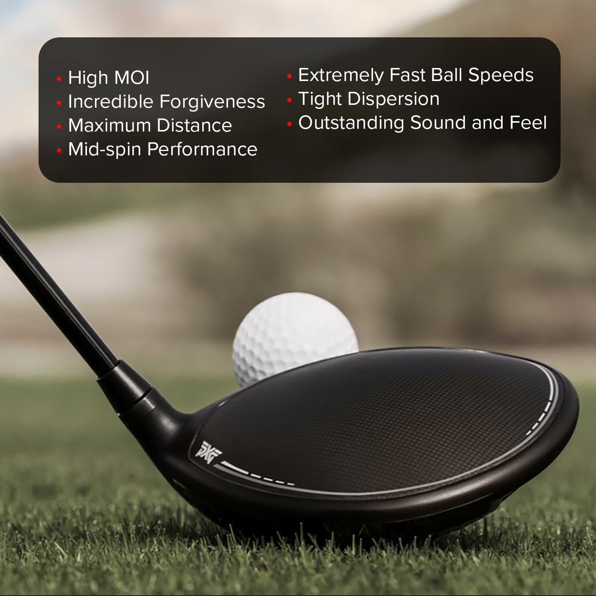 PXG Golf Driver - Right Handed Golf Club in 9, 10.5, or 12 Degree with Adjustable Loft and Lie Hosel, Available in X - Stiff, Stiff, Regular, Senior, or Ladies Flex Graphite Shaft - Senior - 12 Degrees