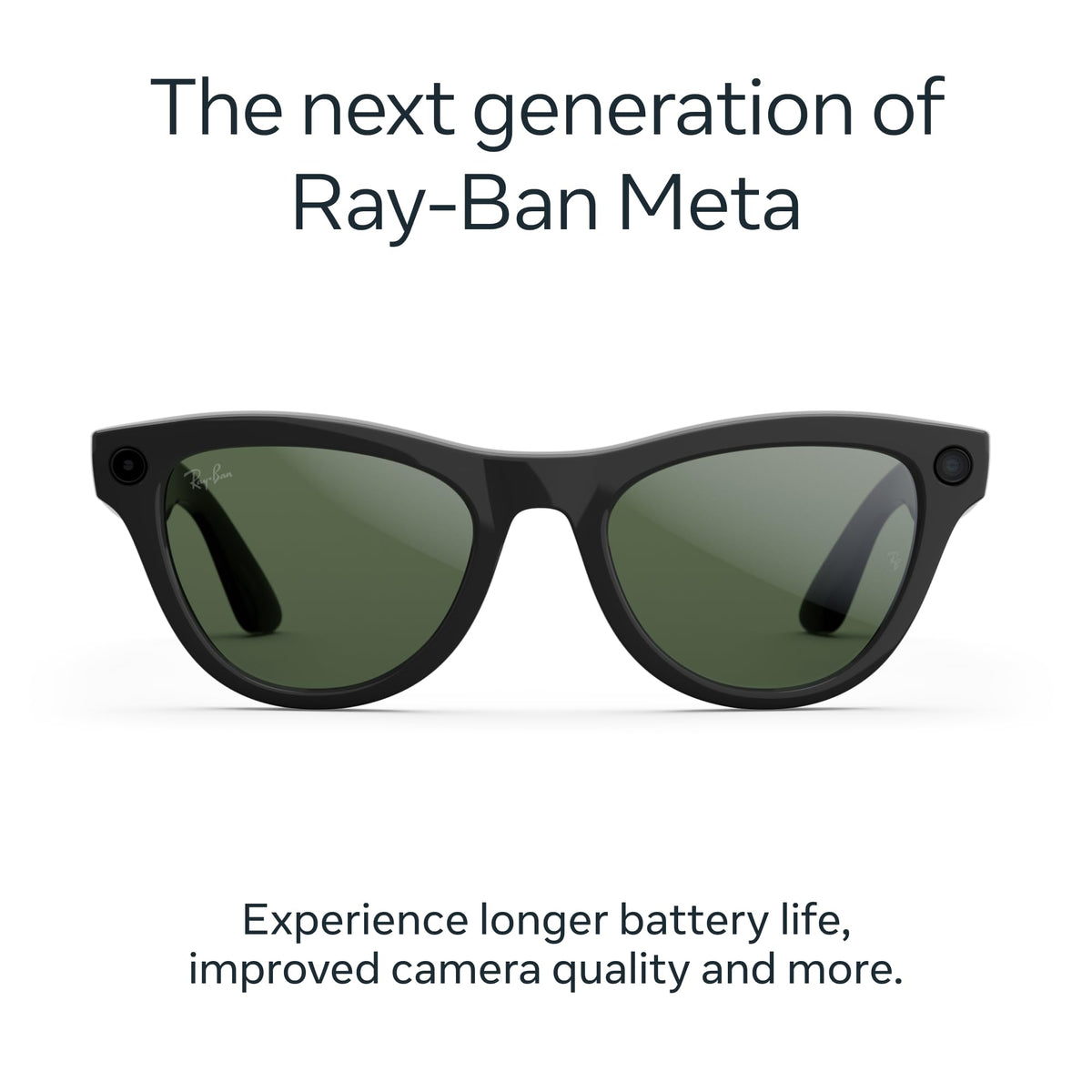 Ray - Ban | Meta Skyler (Gen 2) - Shiny Black, Green lenses - Ray - Ban