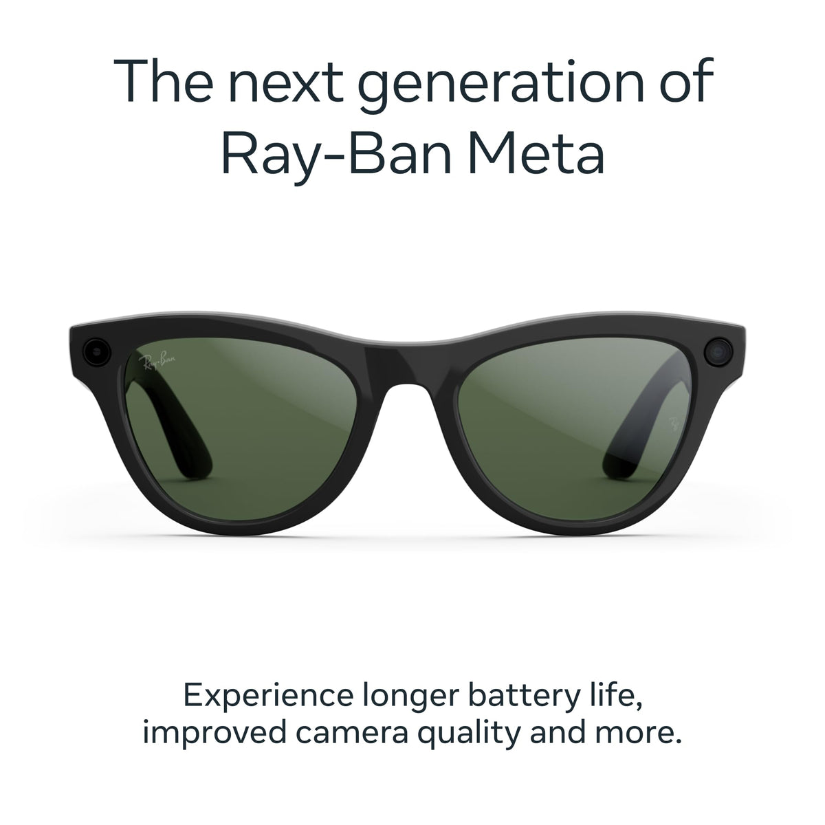 Ray - Ban | Meta Skyler (Gen 2) - Shiny Black, Green lenses - Ray - Ban