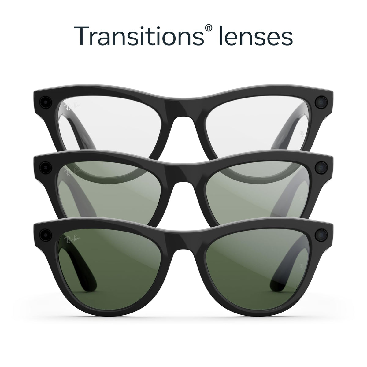 Ray - Ban | Meta Skyler (Gen 2) - Shiny Black, Green lenses - Ray - Ban