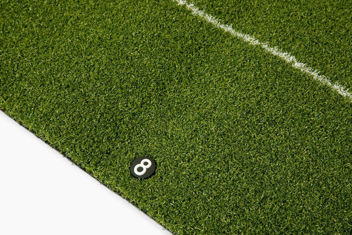 SkyTrak 9' Putting Mat with Ball Return – Indoor Golf Practice Green - SkyTrak
