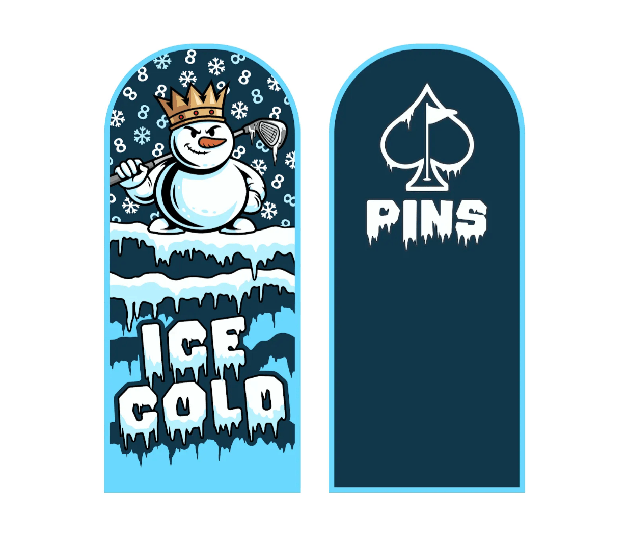 Snowman - Hybrid Cover - Pins and Aces