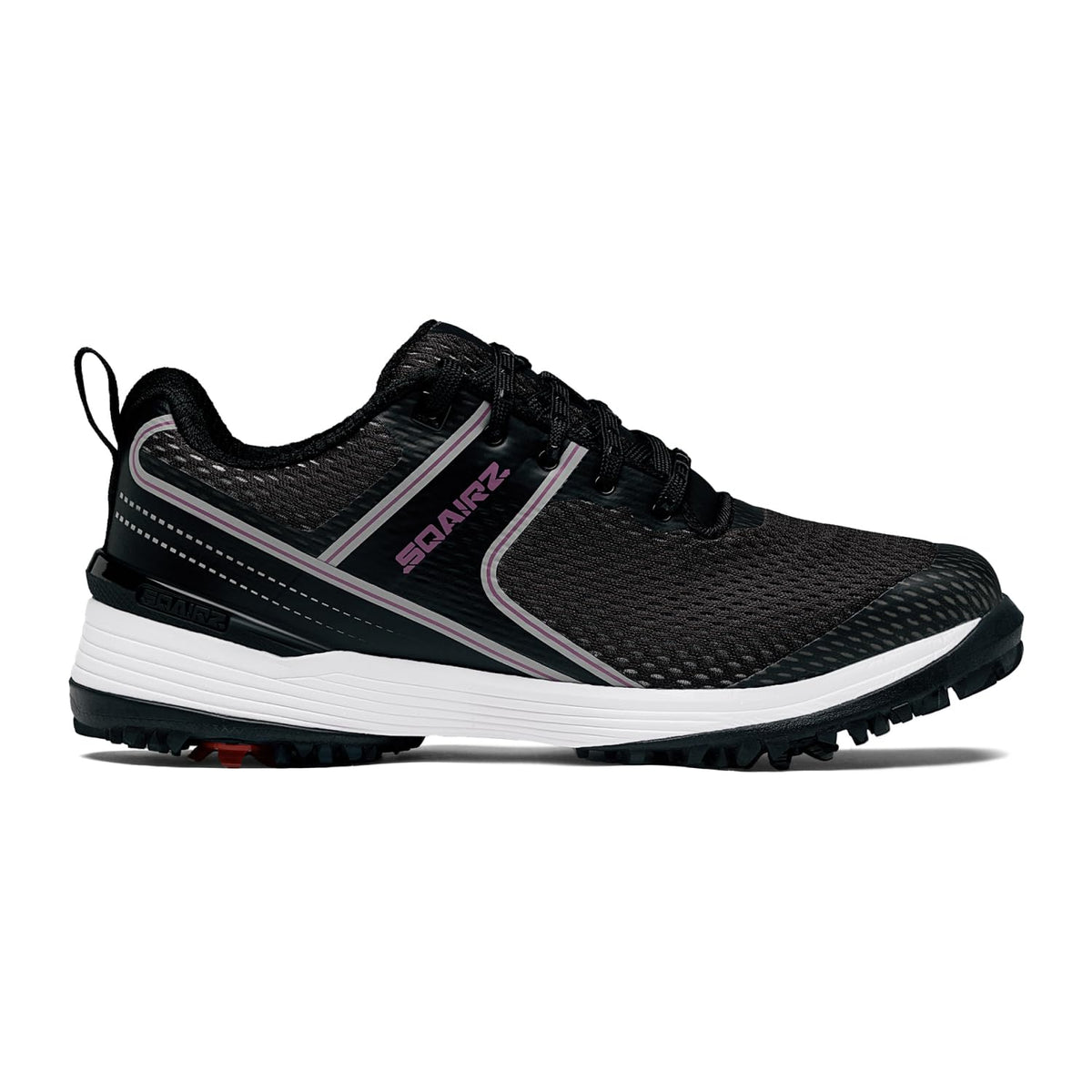 SQAIRZ Freedom Mesh Women's Athletic Golf Shoes - 6.5 - Black/Fuchsia