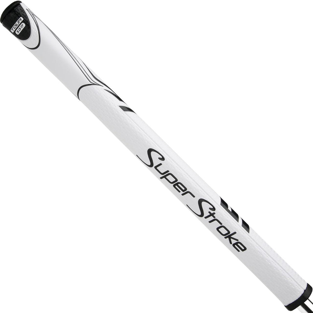 SuperStroke Zenergy Tour Golf Putter Grip with No Taper Enhanced SPYNE Technology, New Multi - Zone Texturing and Tech - Port, Multi Color - Black/White - Tour 3.0 17"