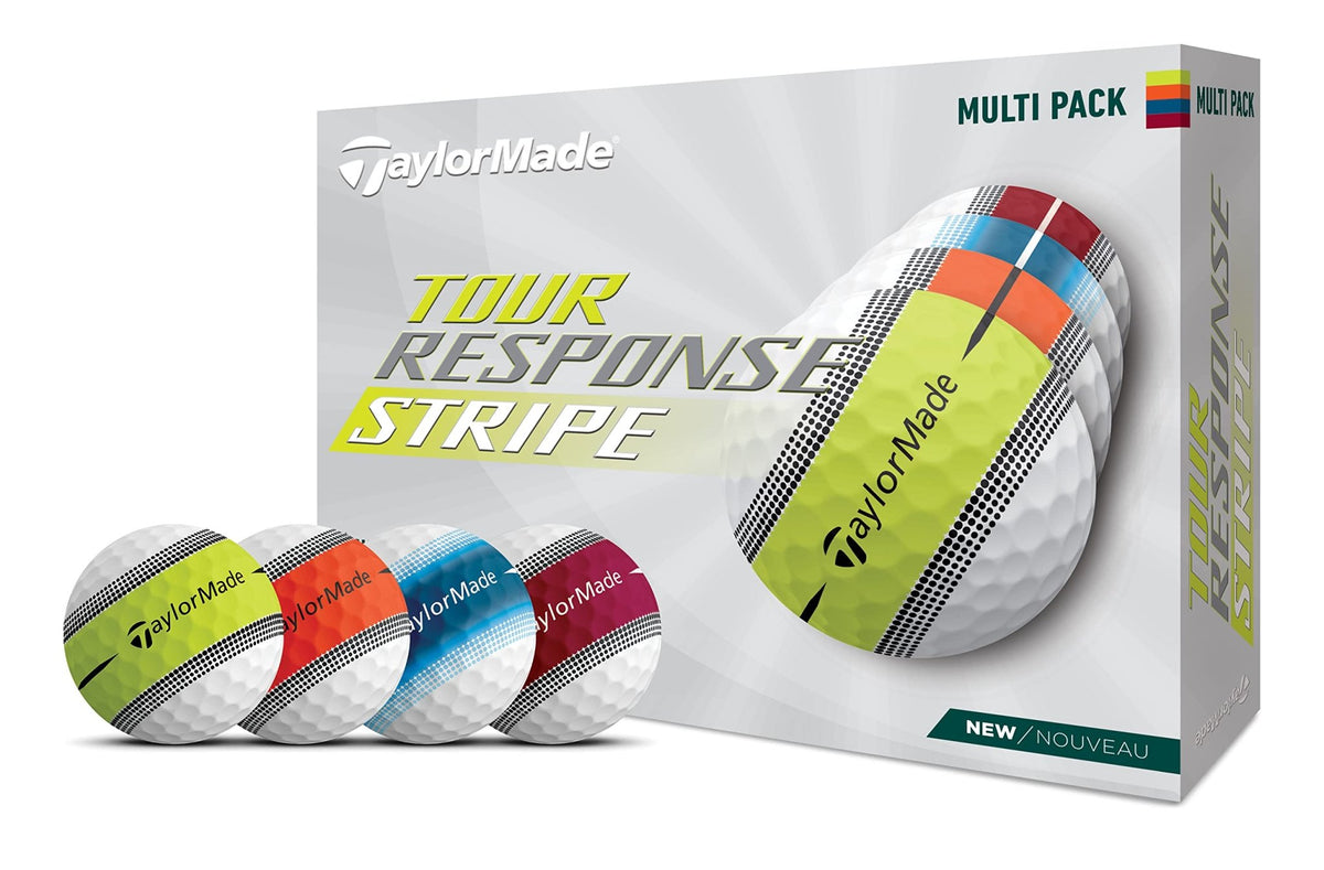 TaylorMade Golf Tour Response Stripe - Multipack Stripe - 2022