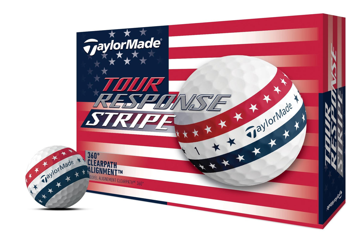 TaylorMade Golf Tour Response Stripe - Red, White and Blue - 2022