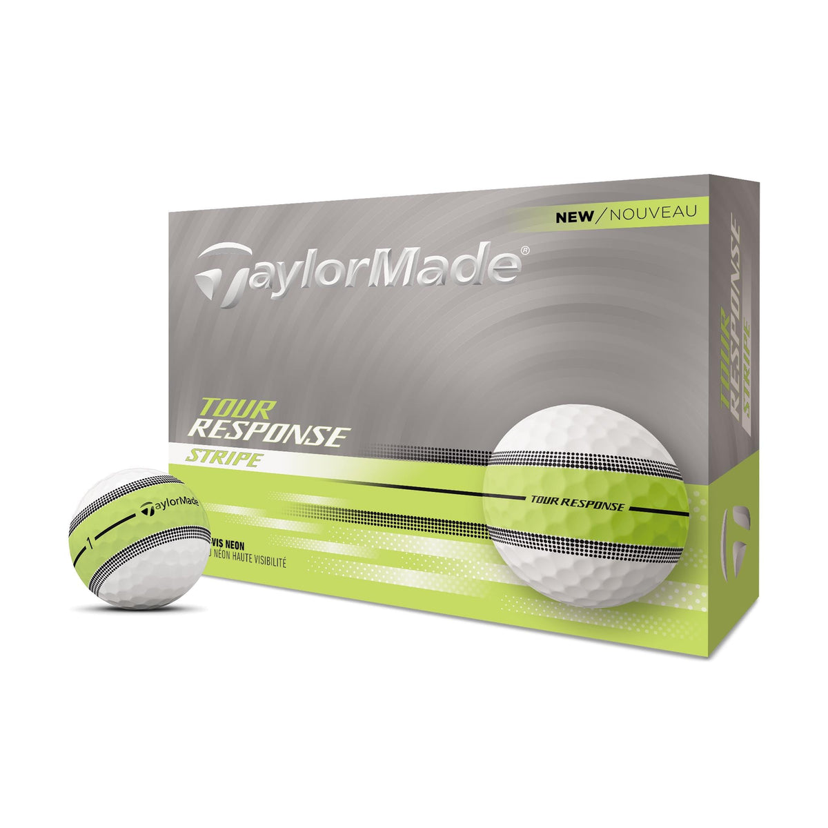 TaylorMade Golf Tour Response Stripe - Yellow Stripe - 2025