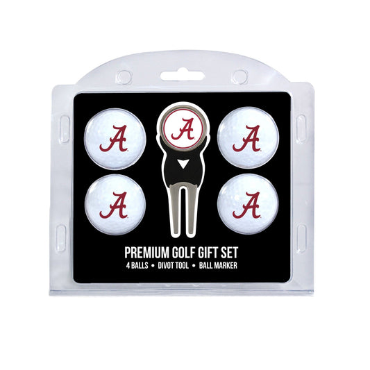 Team Golf Alabama Golf Gift Sets - 4 Ball Gift Set -