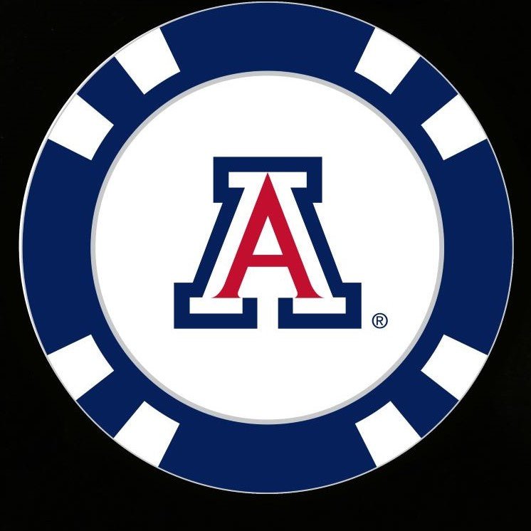 Team Golf Arizona Ball Markers - Golf Chip Marker -