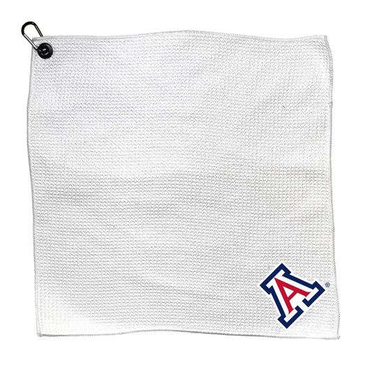 Team Golf Arizona Golf Towels - Microfiber 15X15 White -