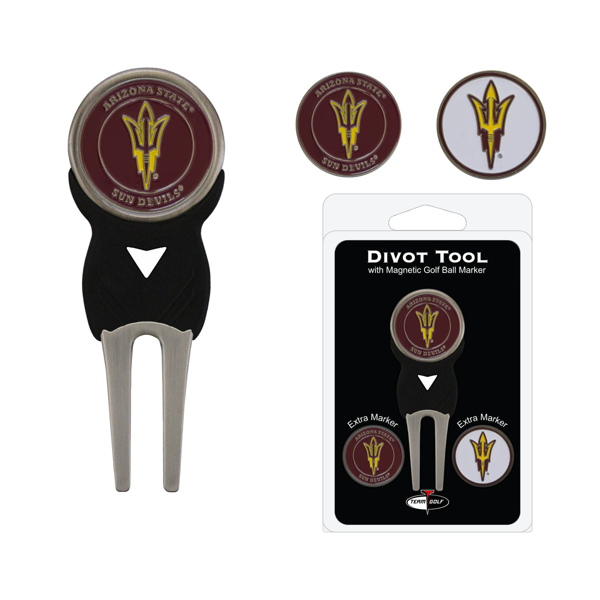 Team Golf Arizona St Divot Tools - Signature Divot Tool Pack -