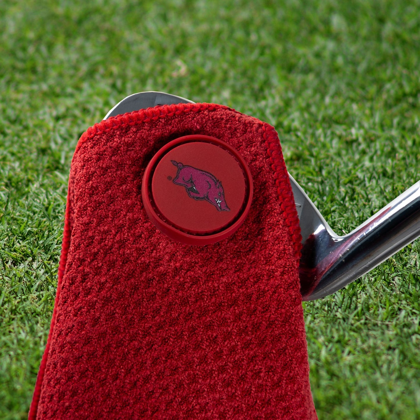 Team Golf Arkansas Magnetic Golf Towel - Team Golf USA