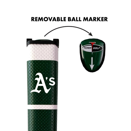 Team Golf A's Putter Grips - Green -