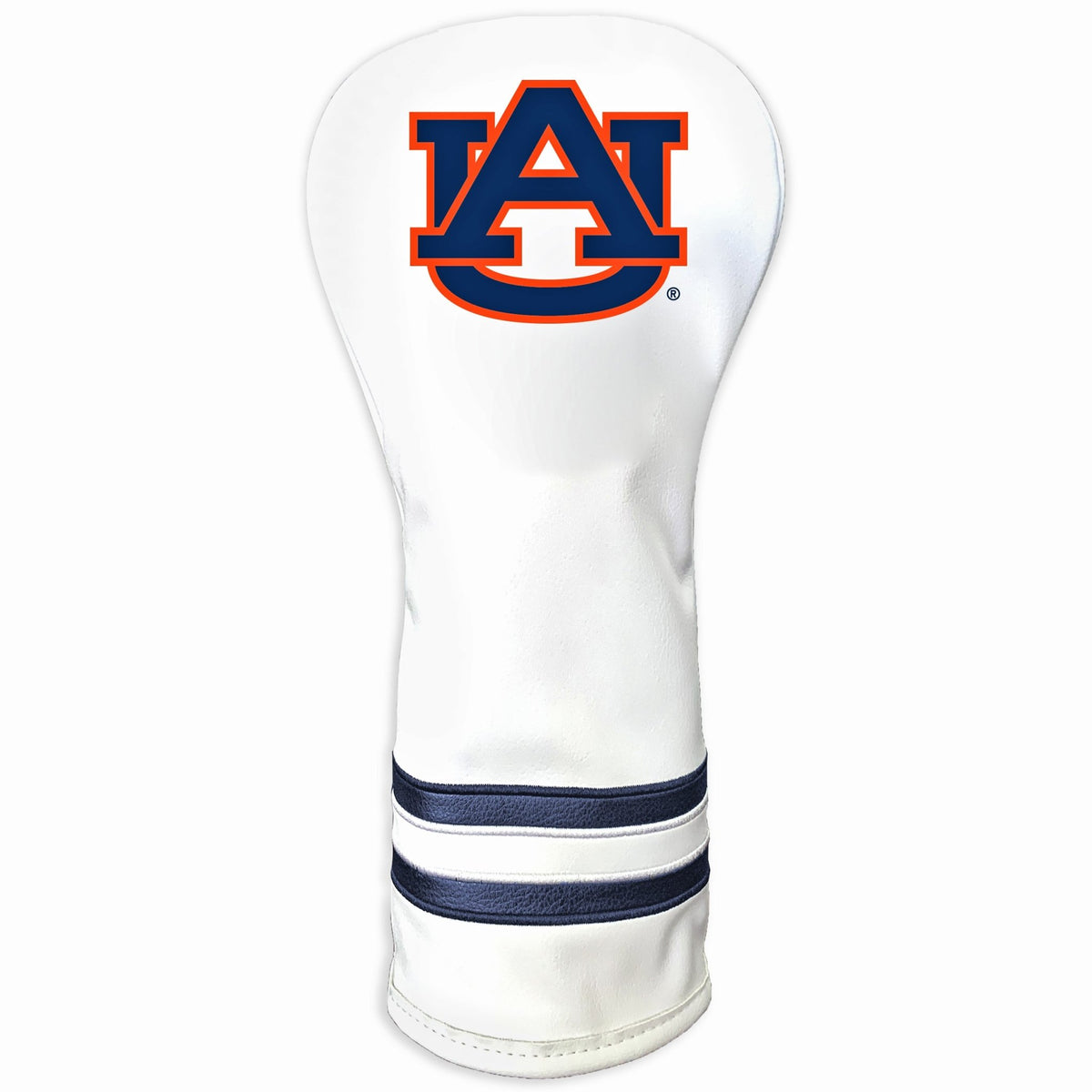 Team Golf Auburn St DR/FW Headcovers - Fairway HC - Printed White