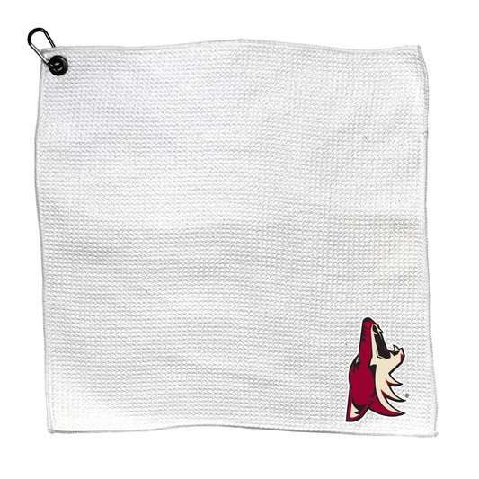 Team Golf AZ Coyotes Towels - Microfiber 15X15 White -