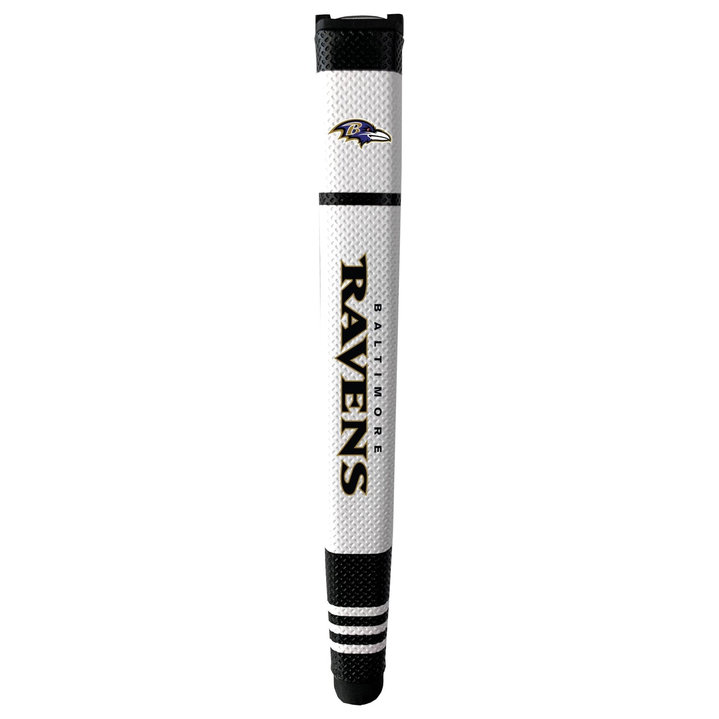 Team Golf BAL Ravens Putter Grips - White -