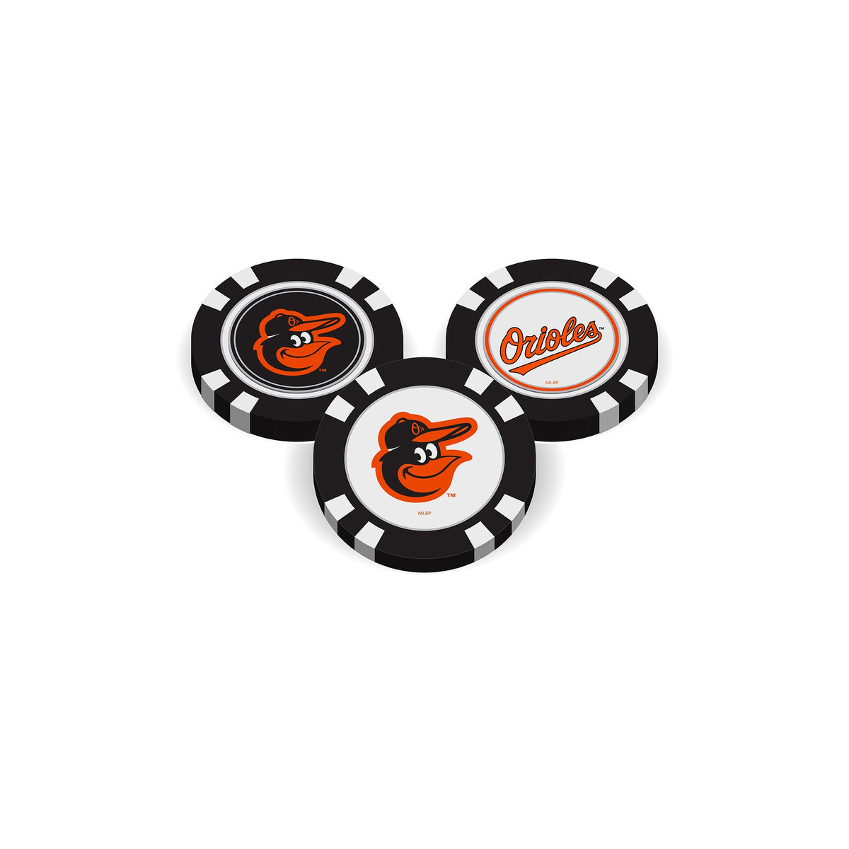 Team Golf Baltimore Orioles Ball Markers - Golf Chip Marker -