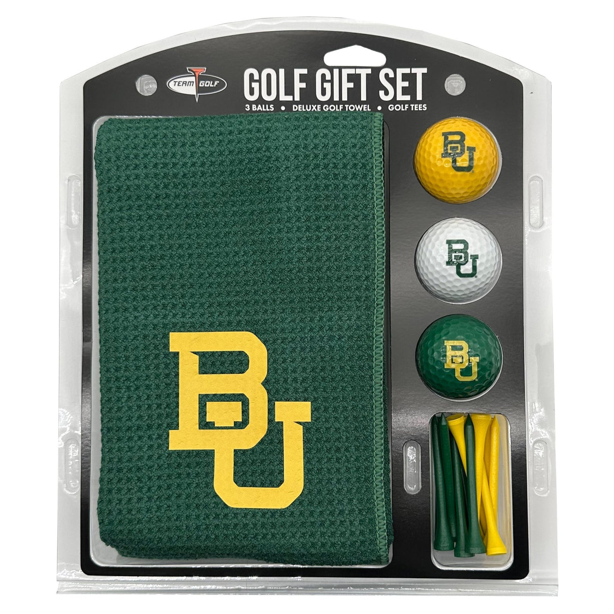 Team Golf Baylor Golf Gift Sets - Microfiber Towel Gift Set - Color -