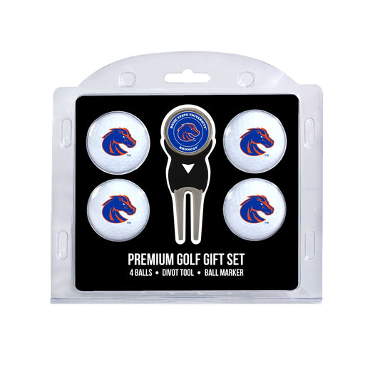 Team Golf Boise St Golf Gift Sets - 4 Ball Gift Set -