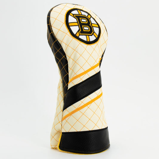 Team Golf Boston Bruins DR/FW Quilted Headcovers - Team Golf USA