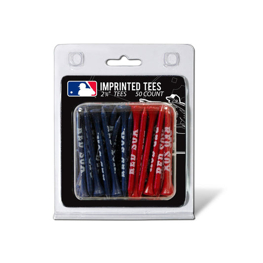 Team Golf Boston Red Sox Golf Tees - 50 Tee Pack -
