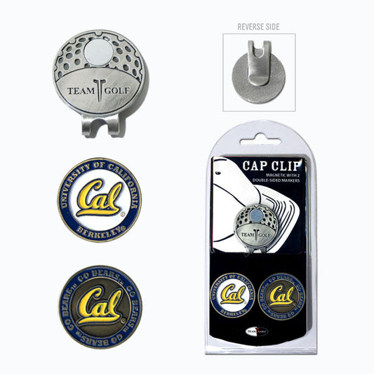 Team Golf CAL Ball Markers - Hat Clip - 2 markers -