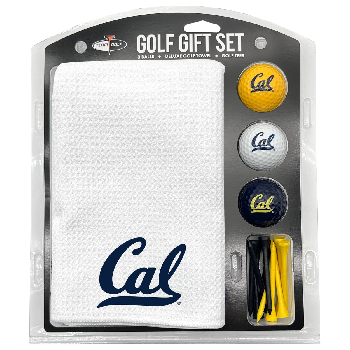 Team Golf CAL Golf Gift Sets - Microfiber Towel Gift Set - White -