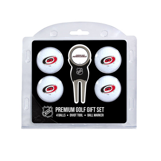 Team Golf CAR Hurricanes Golf Gift Sets - 4 Ball Gift Set -