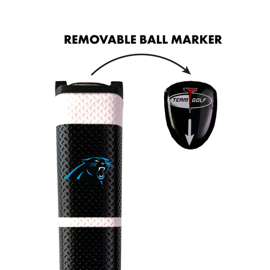 Team Golf CAR Panthers Putter Grips - Black -