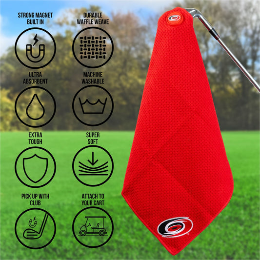Team Golf Carolina Hurricanes Magnetic Golf Towel - Team Golf USA