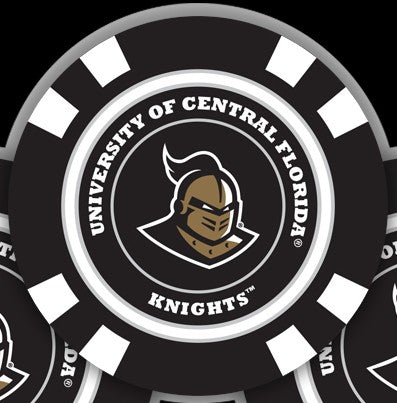 Team Golf Central Florida Ball Markers - Golf Chip Marker -