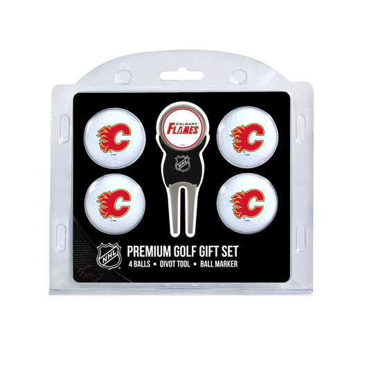 Team Golf CGY Flames Golf Gift Sets - 4 Ball Gift Set -