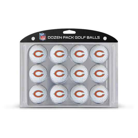 Team Golf CHI Bears Golf Balls - 12 Pack - White