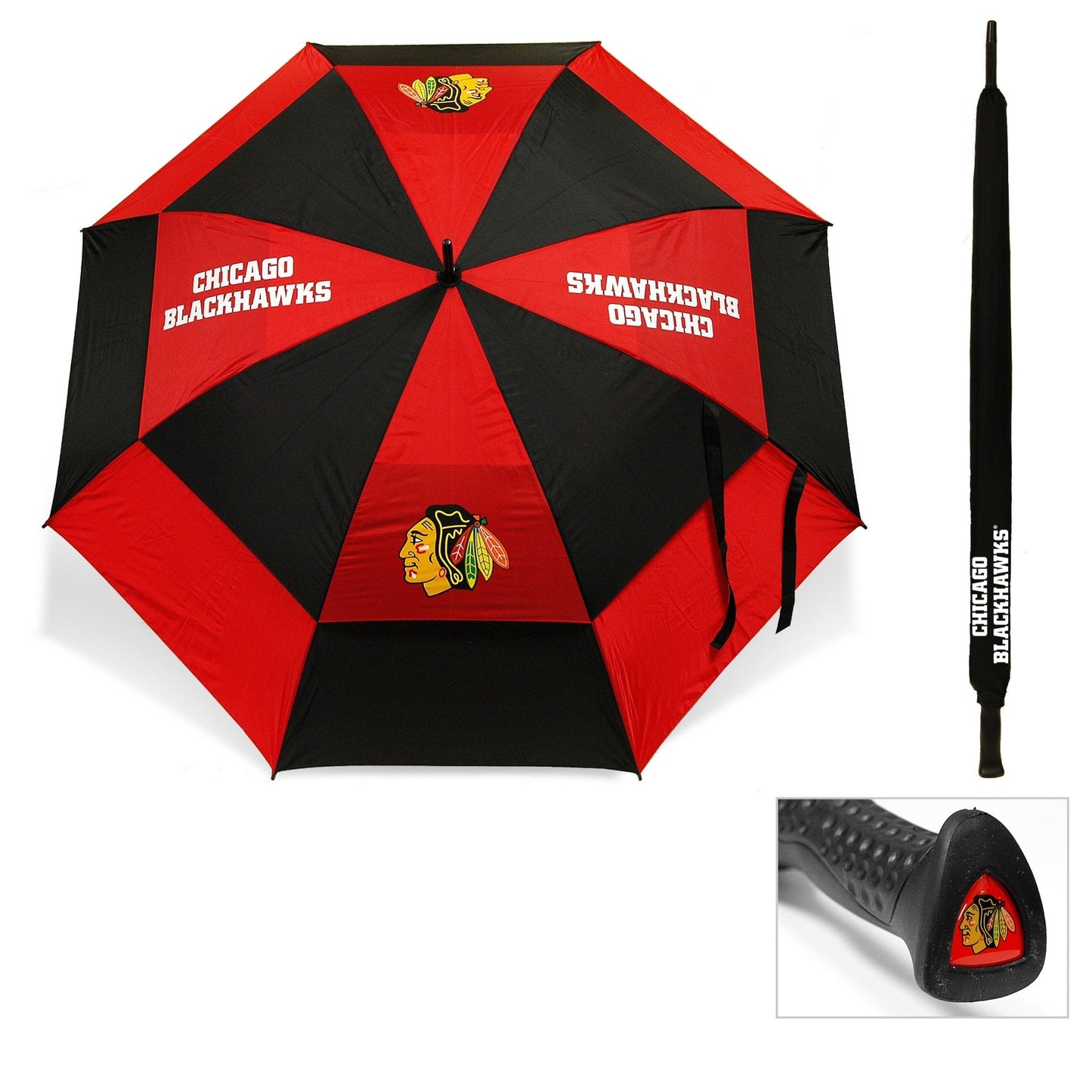 Team Golf CHI Blackhawks Golf Umbrella -